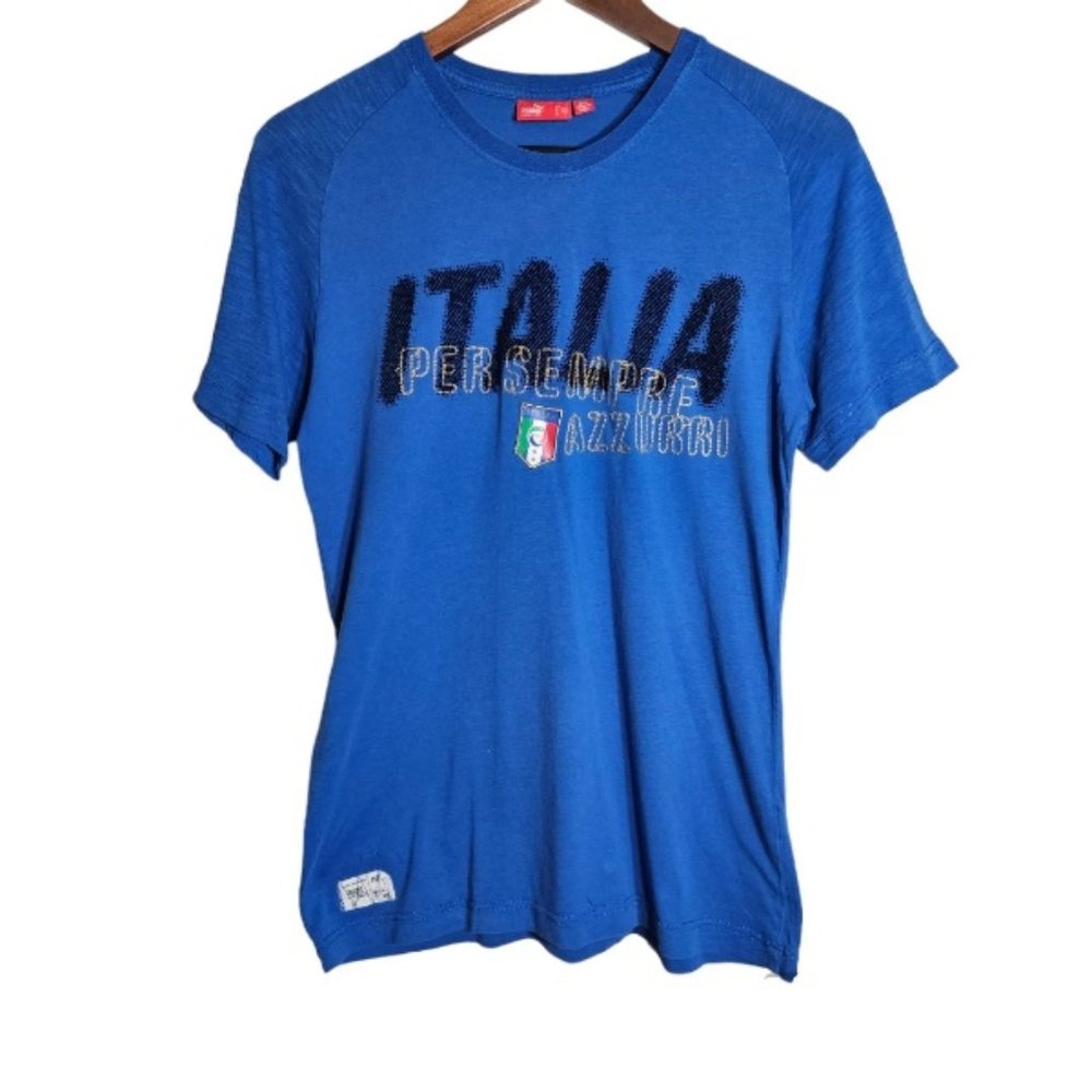 Puma Italia Authentic Men’s T-Shirt Size Small National Team Azzurri